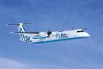 Flybe er et af de flyselskabet, som stadig flyver med Dash 8 Q400-typen, som gav SAS så mange problemer. 