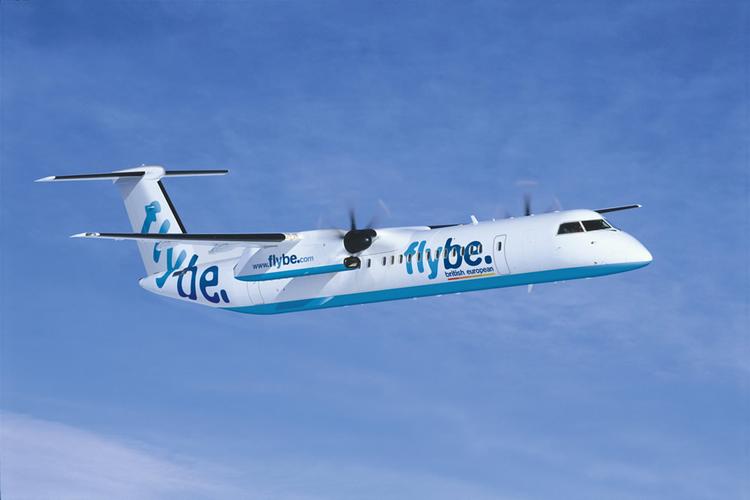 Flybe er et af de flyselskabet, som stadig flyver med Dash 8 Q400-typen, som gav SAS så mange problemer. 