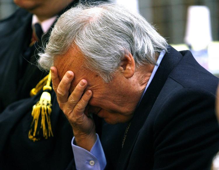 Sagen mod Calisto Tanzi har løbet i flere år. Billedet er fra en høring i 2006. 