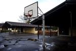 Hammergårdskolen i Herlev hvor en 14-årig dreng blev stukket ned.