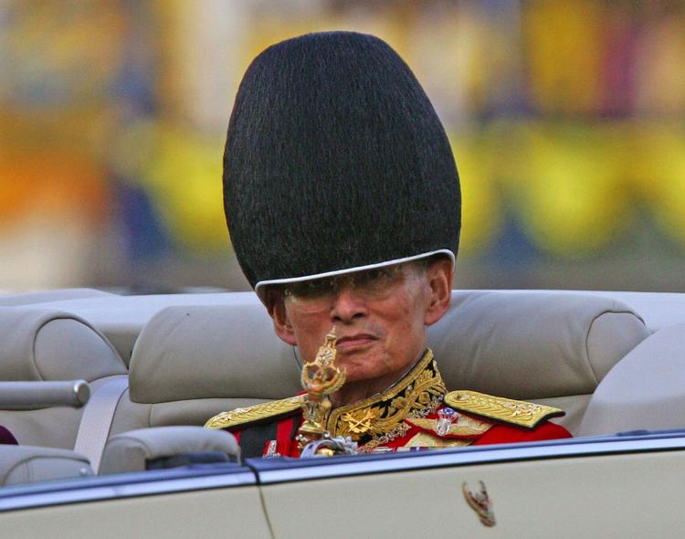 Thailands kong Bhumibol Adulyadej (arkivfoto). 