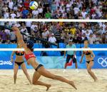 VM i beachvolley afvikles under den norske sommersol... 