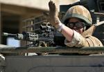 En af de 4.000 britiske soldater, som har fået lov til at blive i Irak efter nytår. 
