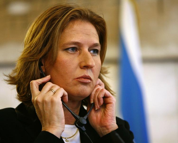 Israels udenrigsminister, Tzipi Livni (arkivfoto). 