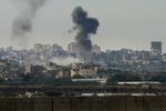 Gaza By kort efter angrebet. 