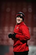Wayne Rooney fik voldsom kritik efter en episode under kampen mod AaB. Han afviser nu kritikken. 
