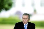 Et stort flertal af amerikanerne er glade for, at George W. Bush stopper som præsident i USA. Her ses han på besøg i Danmark. 