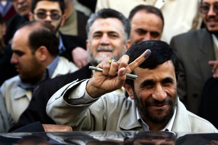 Hos Irans præsident Ahmadinejad flyder det med printere fra USA (arkivfoto). 
