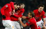 Efter en VM-titel og to 1-0-sejre over Stoke og Middlesbrough i den hjemlige liga, har  Manchester United-spillerne god grund til at juble. 