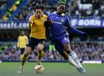 Drogba (til højre) scorede en gang i Chelseas 2-0-sejr 2. juledag mod West Bromwich. Arkivfoto. 