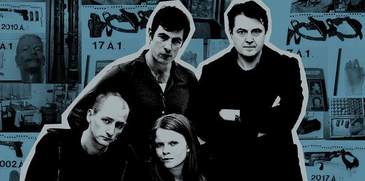 På rollelisten til den politiske thriller står skuespillerne Jens Jørn Spottag, Claes Bang, Signe Egholm Olsen og Joen Højerslev. Illustration: Bilgrav-Bilgrav 
