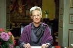 Dronning Margrethe holder nytårstale ved årsskiftet 1998/1999. I aften bør hun tale om udlændingepolitikken - eller tage sin afsked, mener læserne. 