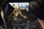 En palæstinenser ved en af de smuglertunneler mellem Gaza og Egypten, som den israelske hær har ødelagt de seneste dage. 