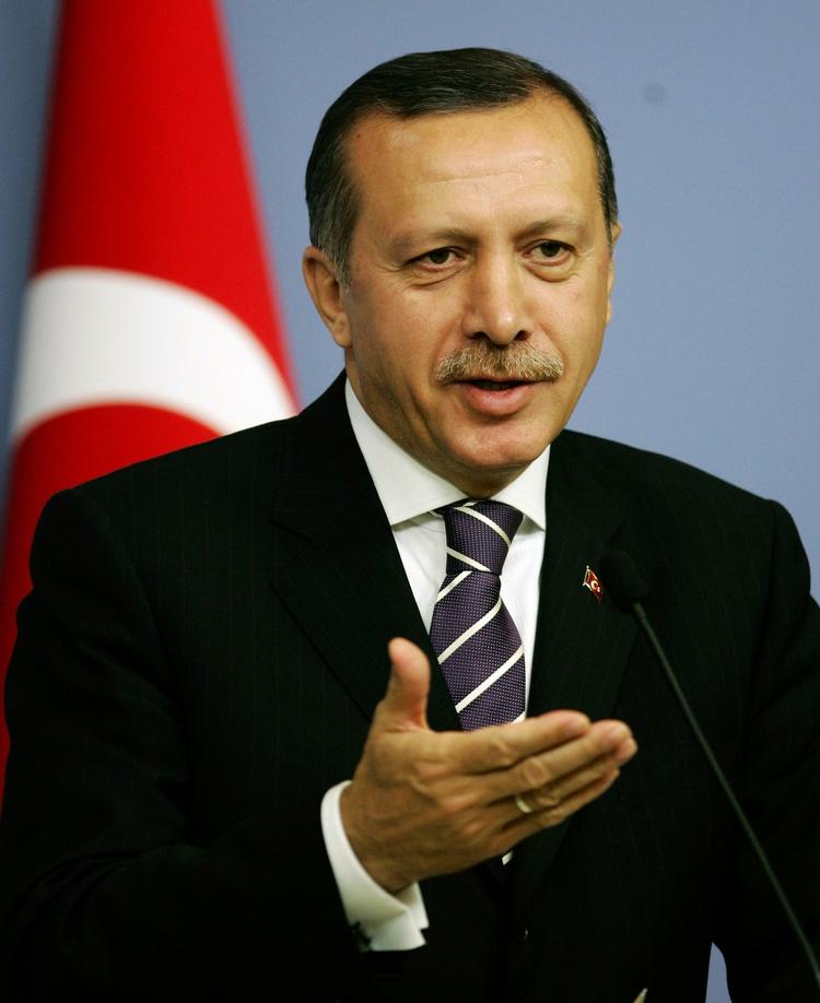 Tyrkiets regeringschef Tayyip Erdogan hilste i dag en ny kurdisk tv-kanal i landet velkommen. Arkivfoto. 