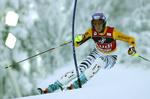Maria Riesch vandt i dag sin tredje slalomsejr i træk. 