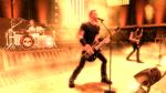 Stadig flere bands leverer musik til computerspil eller bliver ligefrem selv en del af handlingen - her Metallica med den danske trommeslager Lars Ulrich, der snart kommer som en version af 'Guitar Hero'. Foto: Activision 