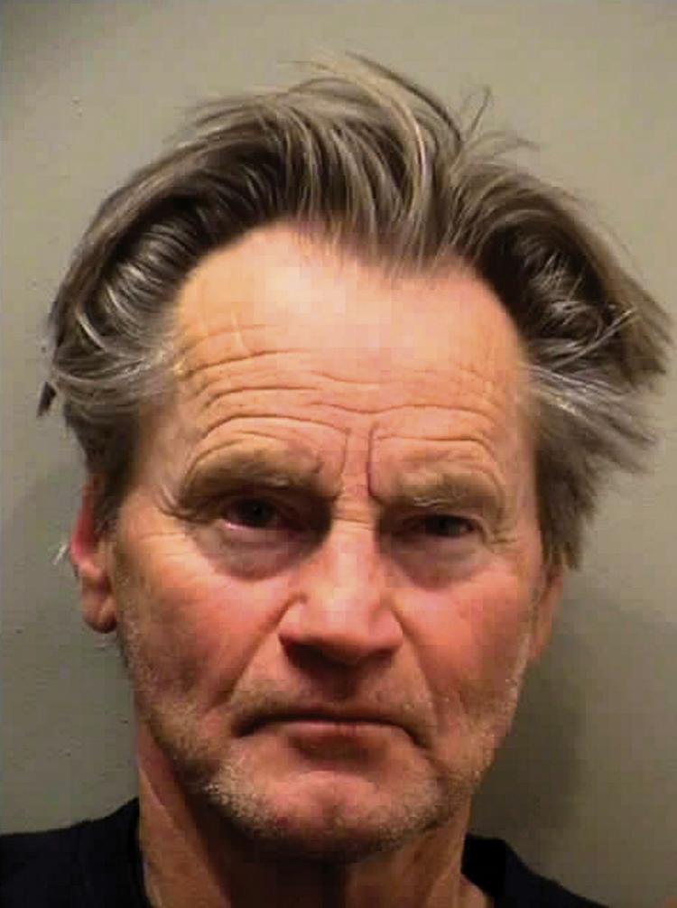 65-årige Shepard blev stoppet i sin Chevy Blazer på vej hjem fra barbesøg i byen Normal i Illinois. Privat lever Shepard sammen med en anden filmstjerne, Jessica Lange. Foto: AP/Normal Police Departement 