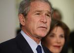 Præsident George W. Bush lover nu at sende nødhjælp til indbyggerne i Gaza. 