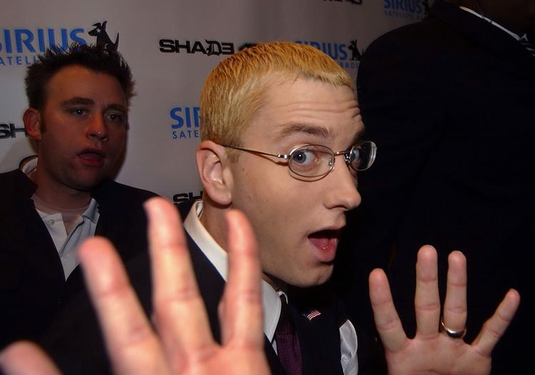 Eminem mener ikke, at Apple har retten til at sælge hans sange. Men Apple har et andet syn på sagen. Nu bringes sagen videre til retten. Arkivfoto. 