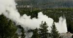 Den amerikanske nationalpark Yellowstone ligger oven på en supervulkan, der kan dække hele USA med aske, hvis den går i udbrud. Arkivfoto. 