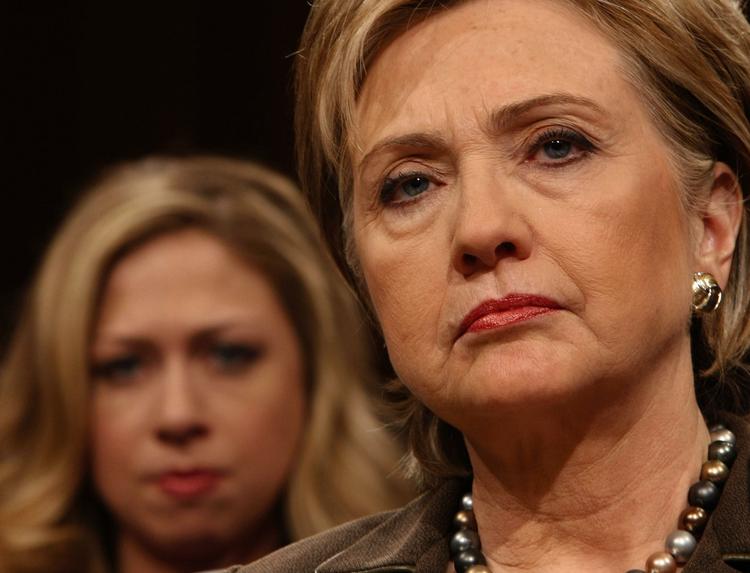 Hillary Clinton under dagens høring i Kongressen. 