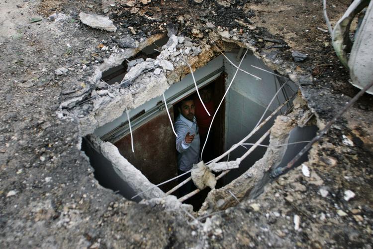 Taget på et israelsk plejehjem efter sidste uges beskydning fra Libanon. 