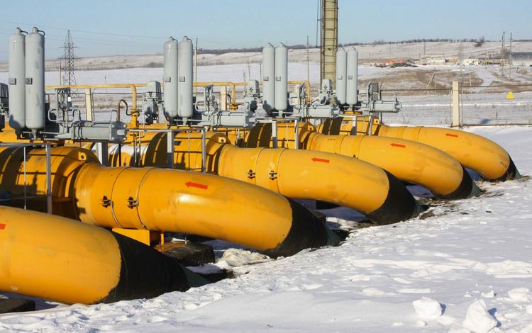 Den russiske gas strømmer stadig ikke til Europa, hvilket vækker stor vrede i EU. Her er det den russiske gas-station ved Pisarevka. 