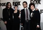 Ozzy Osbourne, Kelly Osbourne, Jack Osbourne and Sharon Osbourne til præsentationen af deres nye program, Osbournes Realoaded. den 13. januar. 