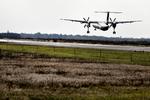 Rust var skyld i at et Dash-fly forulykkede i Aalborg. 