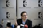 Simon Emil Ammitzbøll præsenterede sit nyt parti 6. januar (billedet), og en meningsmåling fra i går viser at partiet ligger over spærregrænsen. 
