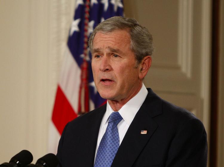 Den republikanske afgående præsident George W. Bush holdt den traditionelle farveltale i Det Hvide Hus. Bush forlader posten, med den laveste støtte i befolkningen i nyere tid. 