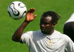 Razak Pimpong havde en god oplevelse under VM-slutrunden i 2006, da Ghana nåede ottendedelsfinalen og tabte til Brasilien. 