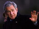 George W. Bush vendte hjem til Det Hvide Hus 1. januar. 
