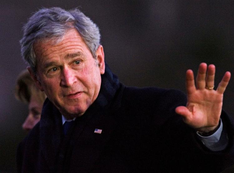 George W. Bush vendte hjem til Det Hvide Hus 1. januar. 