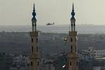 Der er stille over Gaza By - for en gangs skyld. 