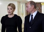 Ruslands premierminister Vladimir Putin og Ukraines premierminiter Julia Timosjenko fortæller pressen, at en aftale om gasstriden er hjemme. 