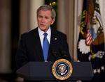 George W. Bush, da han holdt sin afskedstale fredag. Politiken.dk har kigget på hans gode gerninger gennem otte år. 