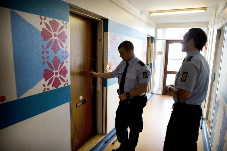 Den femårige Oliver blev efter kidnapningen holdt indespærret på dette kollegieværelse i Hvidovre i knap 26 timer. 