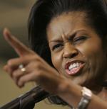 Michelle Obama - stærk kvinde i Det Hvide Hus. 