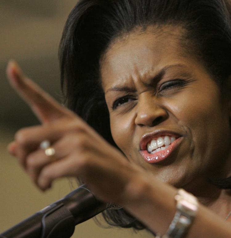 Michelle Obama - stærk kvinde i Det Hvide Hus. 