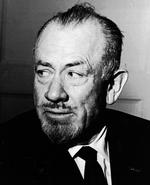 Den verdensberømte amerikanske Nobelpristager John Steinbeck. En teateropførelse af hans bog 'Mus og Mænd' blev unødigt dramatisk. 