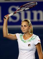 Jelena Dokic er på vej tilbage mod tennistoppen. Foto: Rick Stevens/AP 