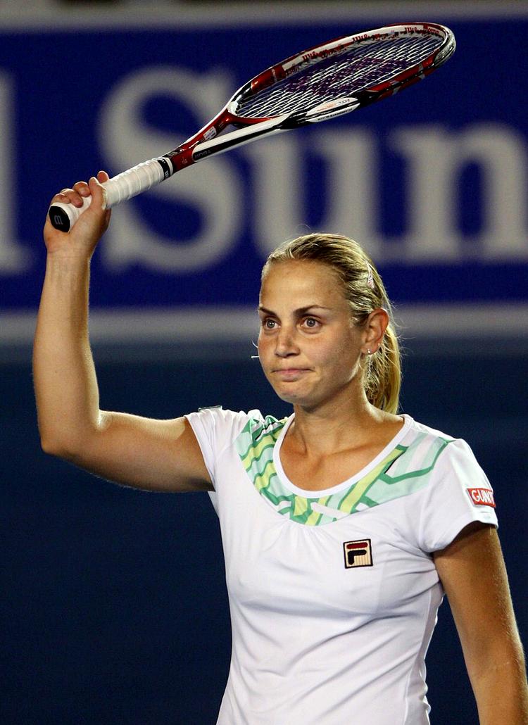 Jelena Dokic er på vej tilbage mod tennistoppen. Foto: Rick Stevens/AP 
