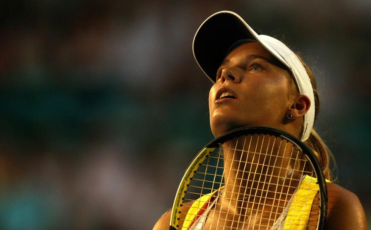 Caroline Wozniacki var oppe mod overmagten i tredje runde af Australian Open. 