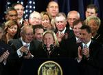 42-årige Kirsten Gillibrand blev i dag udnævnt som Hillary Clintons afløser i Senatet. 