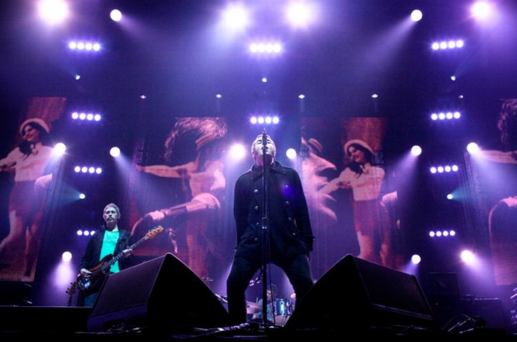 Foto fra Oasis-koncerten i Forum for nylig. 