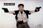 Pistolmanden fra Virginia Tech, Cho Seung-Hui, dræbte 32 mennesker, før han begik selvmord.   Foto: NBC/AP 