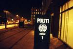 Politiets station city ligger lige ved Halmtorvet. Arkivfoto 1999. Dengang hed politstationen 'station 1'. 