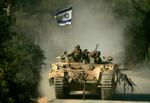 Der er tilsyneladende nye træfninger ved grænsen til Gaza. Arkivfoto af israelsk kampvogn. 