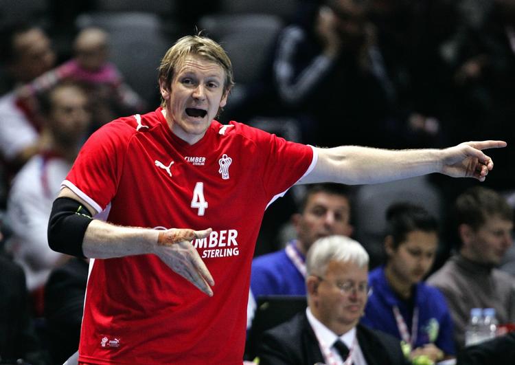 Semifinalen ligger lige derhenne, forklarer Lasse Boesen tilsyneladende. 